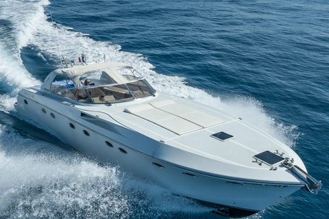 Cannes : Paseo en barco de lujo , natación, snorkel, bronceado