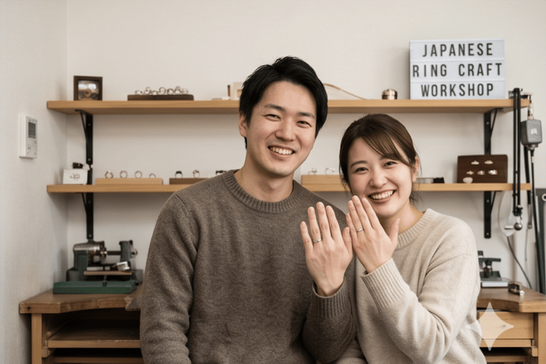 Vintage Ring-Making Workshop in Shinjuku