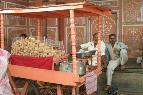 Jaipur: Amber Fort, Stadtpalast und Hawa Mahal Tagestour