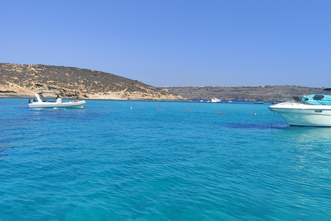 MALTA Comino BlueLagoon Wycieczki prywatną łodzią