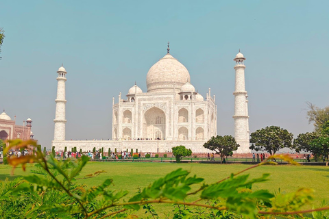 Agra: Taj Mahal & Mausoleum Skip-the-Line Tour with Options From Agra: Taj Mahal Tour with Private A/C Car and Guide