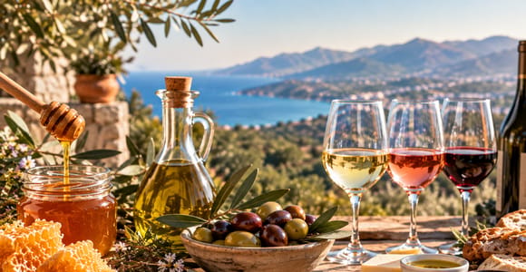 Chania: Small-Group Cretan Wine, Olive Oil & Honey Tasting