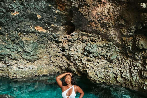 ZANZÍBAR: isla de la Prisión, natación en cuevas y Laguna Azul