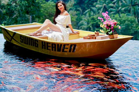 Bali Swing/Koi Boat Photo, Taman Beji Griya Waterfall Tour Tour with Include entry ticket