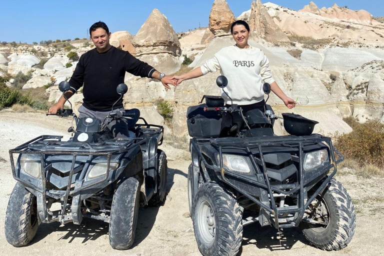 Capadocia: Excursiones en quad al amanecer y al atardecerKapadokya'nın Büyülü Coğrafyasında Adrenalin Dolu ATV Macer
