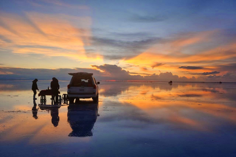 Uyuni : Uyuni Salt Flats 1 journée | coucher de soleil et déjeuner |