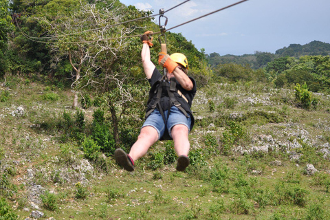 Puerto Plata: Desafío AdrenTrip &quot;Agua y Aire&quot; con Cascadas y Zipline
