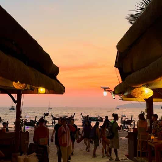 Krabi: Railay Beach Sunset & Bioluminescent Plankton Swim