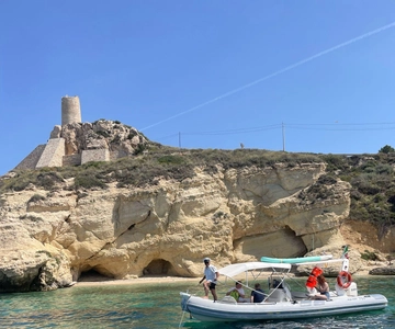 Cagliari: Sella del Diavolo Boat Tour with Drinks and Snacks