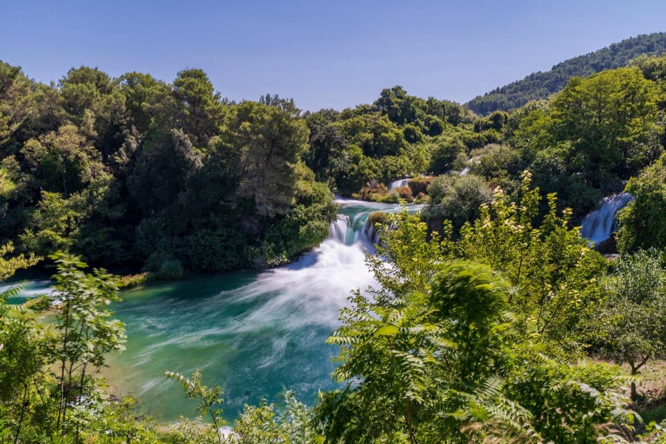 Split Krka Waterfalls With Boat Cruise Wine and Olive Oil