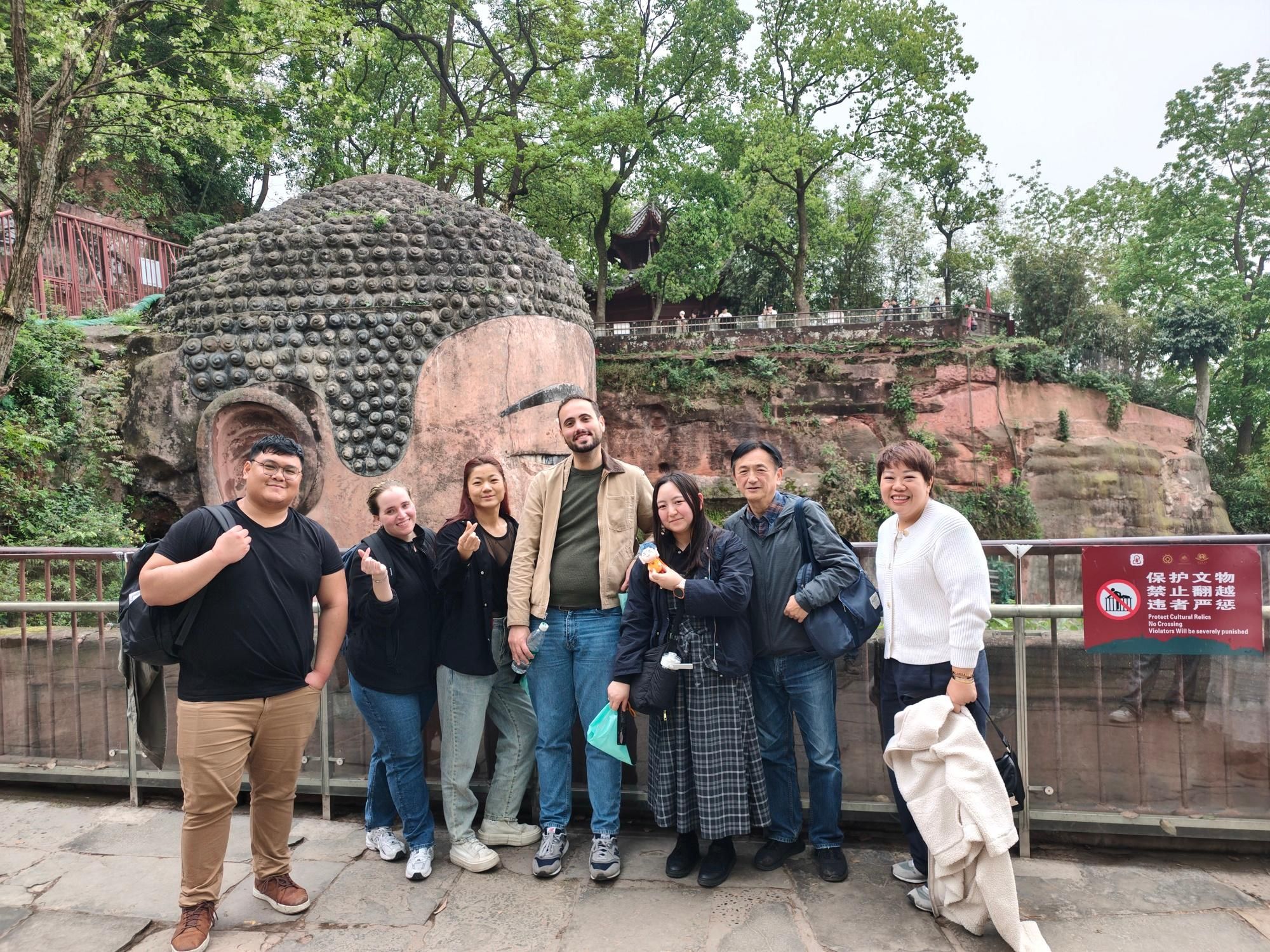 Panda-Station/Großer Buddha von Leshan/Multi-Attraktions-Tour