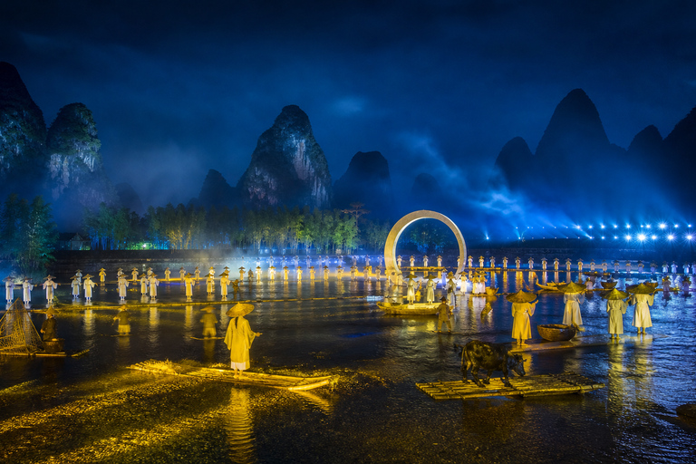 YangShuo: Impression Liu Sanjie Show Ticket with Options A2 President VIP | Tea Break, Drinks & Premium View