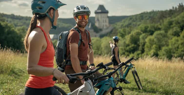 Mit dem E-Bike zur Burg