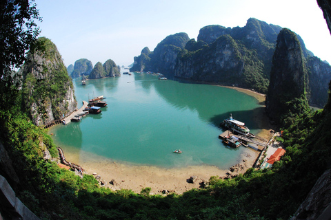 From Cat Ba: Lan Ha Bay & Viet Hai Village with Mango Cruise