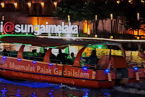 Da Kuala Lumpur: tour serale di Malacca con crociera sul fiumeTour condiviso con servizio di prelievo in hotel