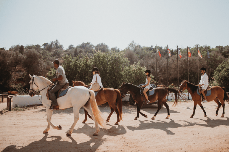 Van Albufeira: Hidden Gems & Horse Riding Tour van een halve dag