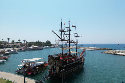 Manavgat: Riverboat Tour Waterfall, Bazaar and River Cruise Riverboat Tour Waterfall, Bazaar (No Transfer)