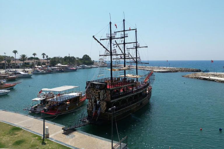 Manavgat: Riverboat Tour Waterfall, Bazaar and River Cruise Riverboat Tour Waterfall, Bazaar (No Transfer)