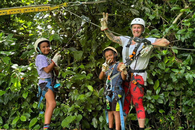 Port Vila: Zipline, Tanna Coffee Factory & Island Tour