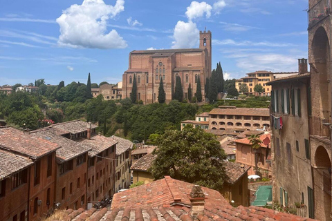 Tour di Siena e San Gimignano in van da Lucca o Pisa