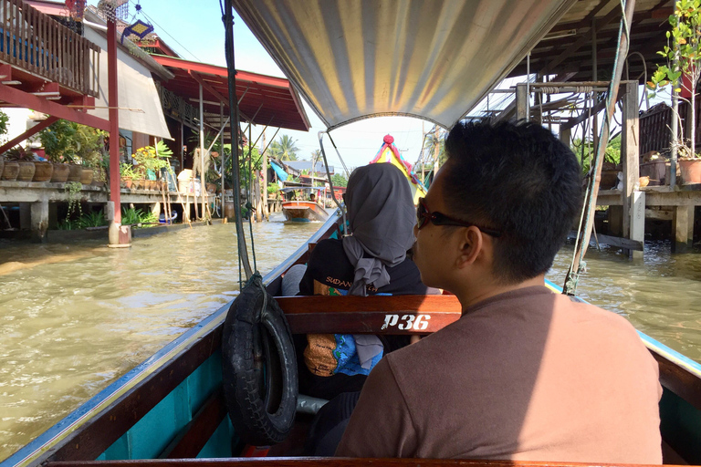 Desde Bangkok: tour de Kanchanaburi con visita al mercado flotante