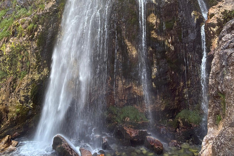 Theth Adventure: Bogë, Blue Eye & Grunas Waterfall Theth & Blue Eye day tour with shared transport