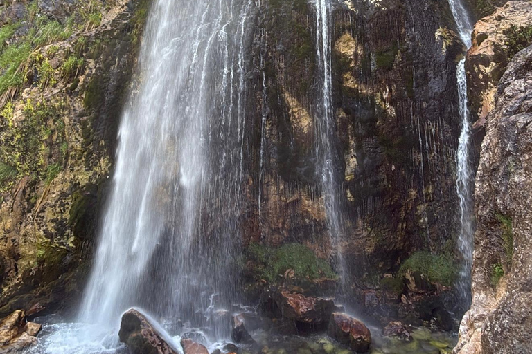 Theth Adventure: Bogë, Blue Eye & Grunas Waterfall Theth & Blue Eye day tour with shared transport