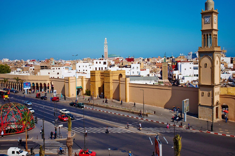 Casablanca: Layover Sightseeing Tour with Airport Transfer Layover including the Moroccan Hammam and traditional Dinner