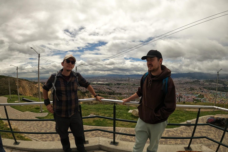 玻利瓦尔城区缆车、游览和涂鸦工作坊玻利瓦尔城区缆车、游览和涂鸦工坊