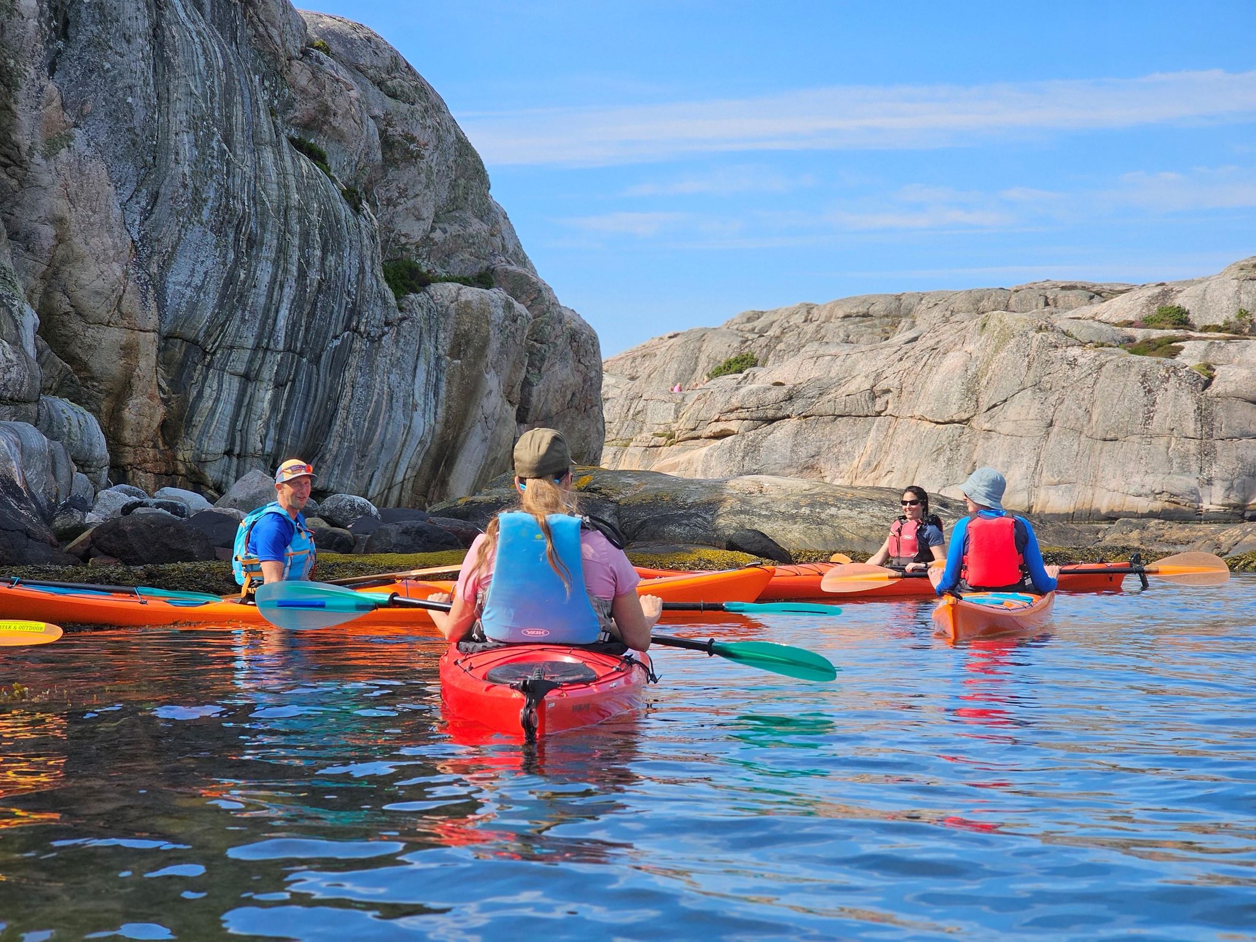 Fjällbacka-Archipel: 2-tägige Kajaktour mit Camping