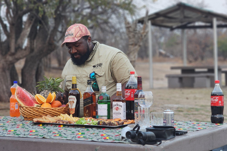 Livingstone :Sunset Game Drive and Rhino tracking With Drink
