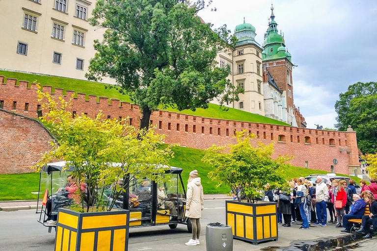 Cracovia: tour in golf cart della città e museo della fabbrica di Schindler