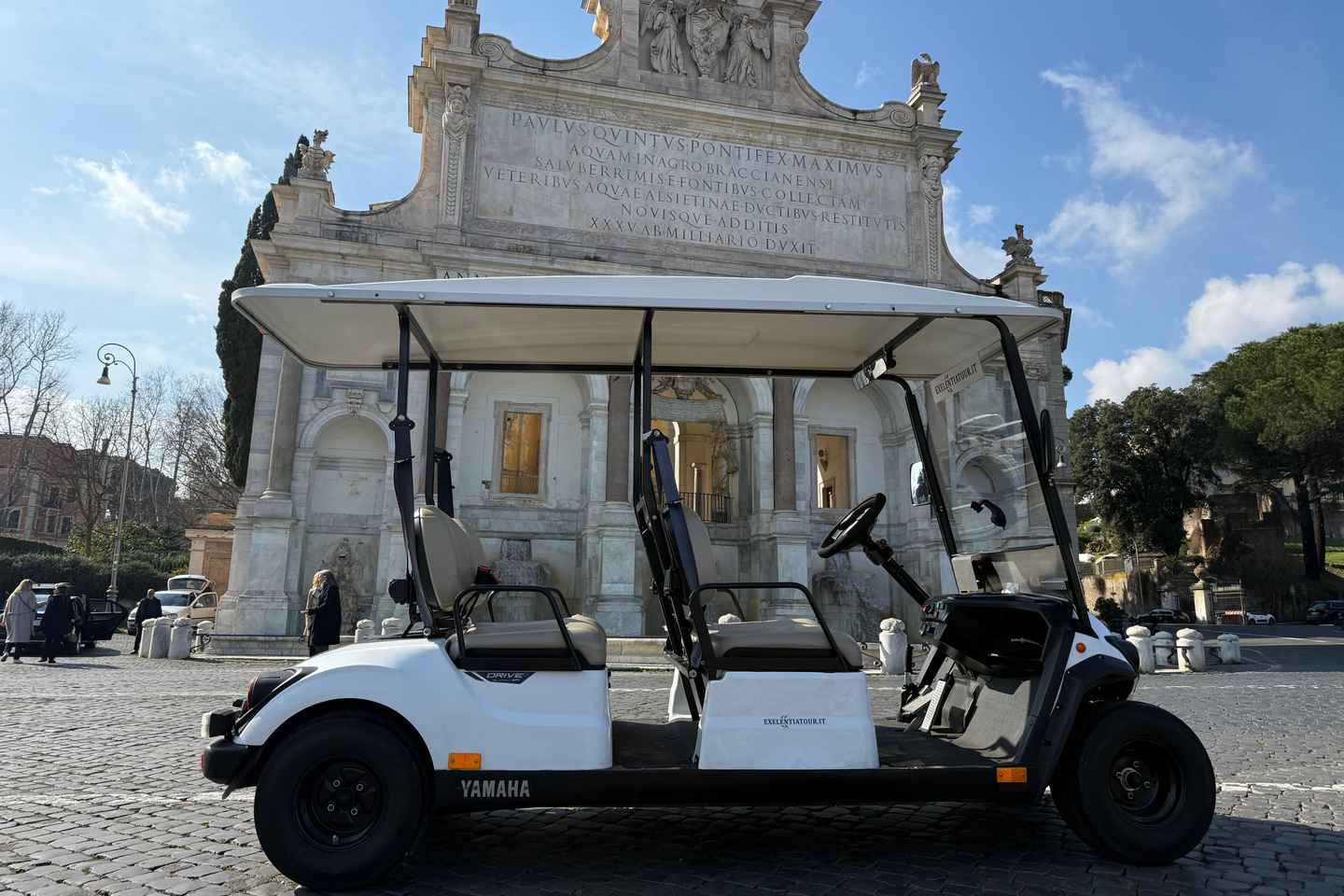 Rome : Excursion Guidée en Voiturette de Golf