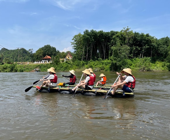 River Kwai: Hipporaft Aquarafting Cruise with Beach Picnic