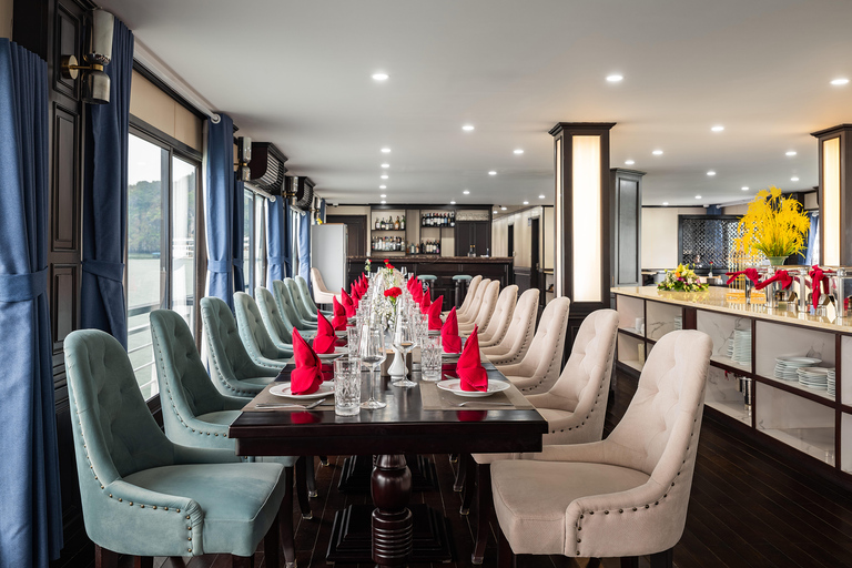 Amanda Pearl Cruise - Ha Long & Lan Ha Bay Multi-Day Cruise Departing at Ha Long (Check-in at 11:00 AM)