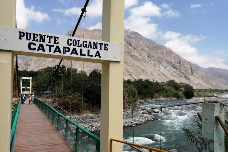 Lima: Lunuhuaná Extremo All In +Cerro Azul +Rafting +Cuatrimoto +Canopy