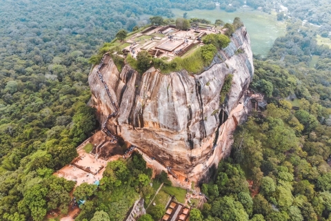 From Kandy: Sigiriya Rock Fortress & Dambulla Cave Temple