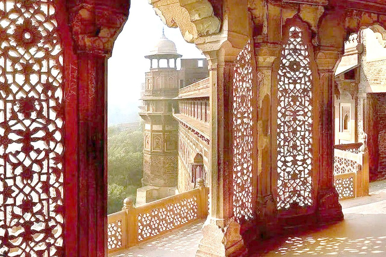 Desde Delhi: Taj Mahal Agra Tour Privado de un Día con TrasladosAgra Tour Privado de un Día con Traslados - CON TARIFA DE ENTRADA