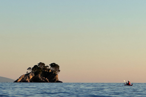 Budva: 18km Sea Kayak Mini Expedition to Petrovac Islands