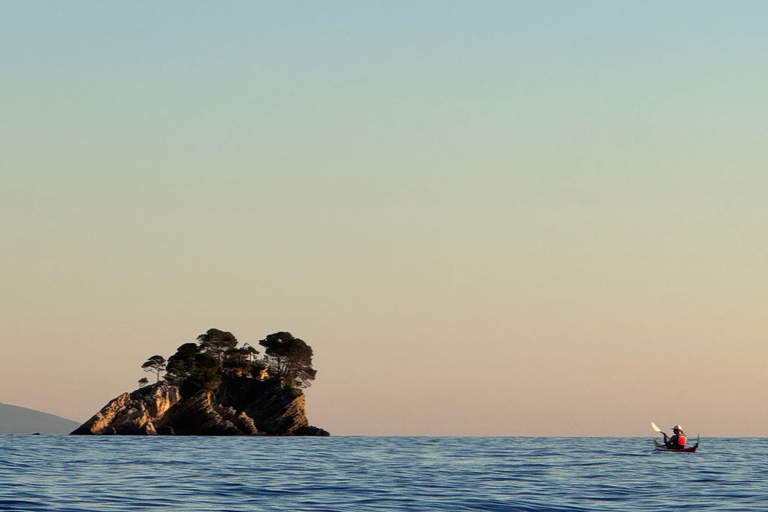 Budva: 18km Sea Kayak Mini Expedition to Petrovac Islands
