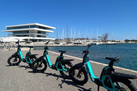 Valência: Da cidade antiga às maravilhas modernas &quot;Premium EBike Yamaha&quot;Tour particular da Cidade Velha às Maravilhas Modernas Premium EBike Yamaha