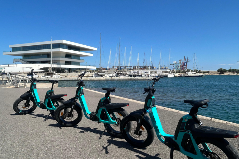 Valência: Da cidade antiga às maravilhas modernas &quot;Premium EBike Yamaha&quot;Tour particular da Cidade Velha às Maravilhas Modernas Premium EBike Yamaha