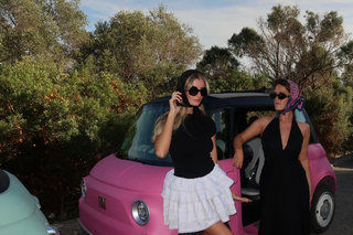 From Nice: Follow a guide in an electric car on the French Riviera!