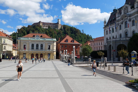 Depuis Zagreb : Excursion d'une journée à Bled et Ljubljana