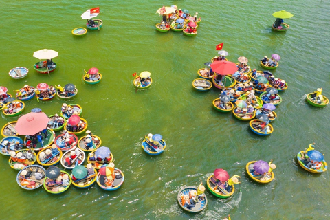 Hoi An: Passeio de barco ao pôr do sol no rio e passeio de barco com cestos