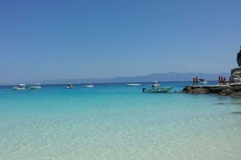 From Lefkimmi: Paxos, Antipaxos & Blue Caves Boat Tour