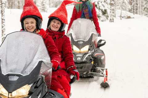 Rovaniemi: Snowmobile Safari with Santa's Elves
