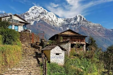 Pokhara: Easy Full Day Ghandruk Village Private Tour