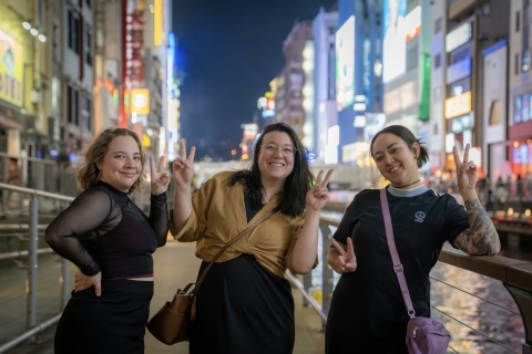 Levendige fotoshoot tour in Osaka