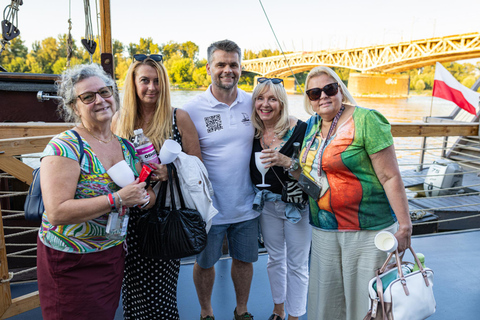 Warschau: avondrondvaart met drankje en audiogids